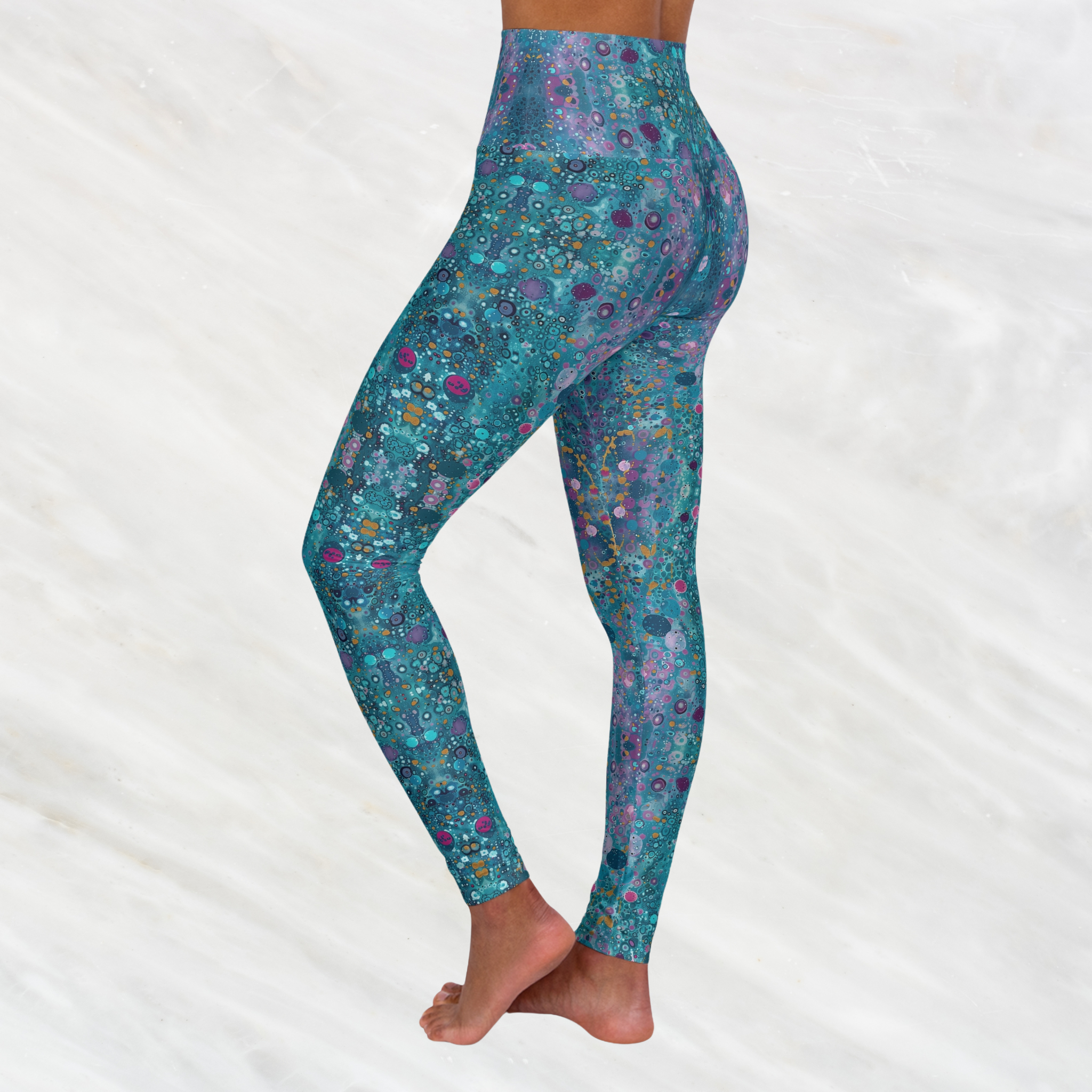 Ocean Dream - High Waisted Yoga Leggings