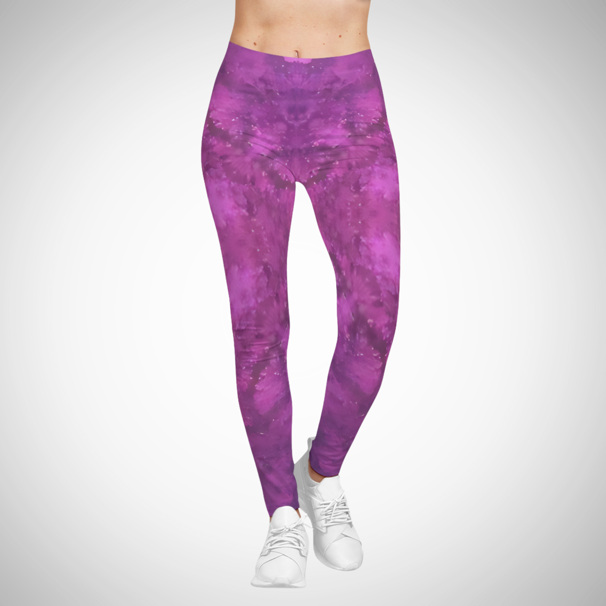 Bold Berry Women's Casual Leggings