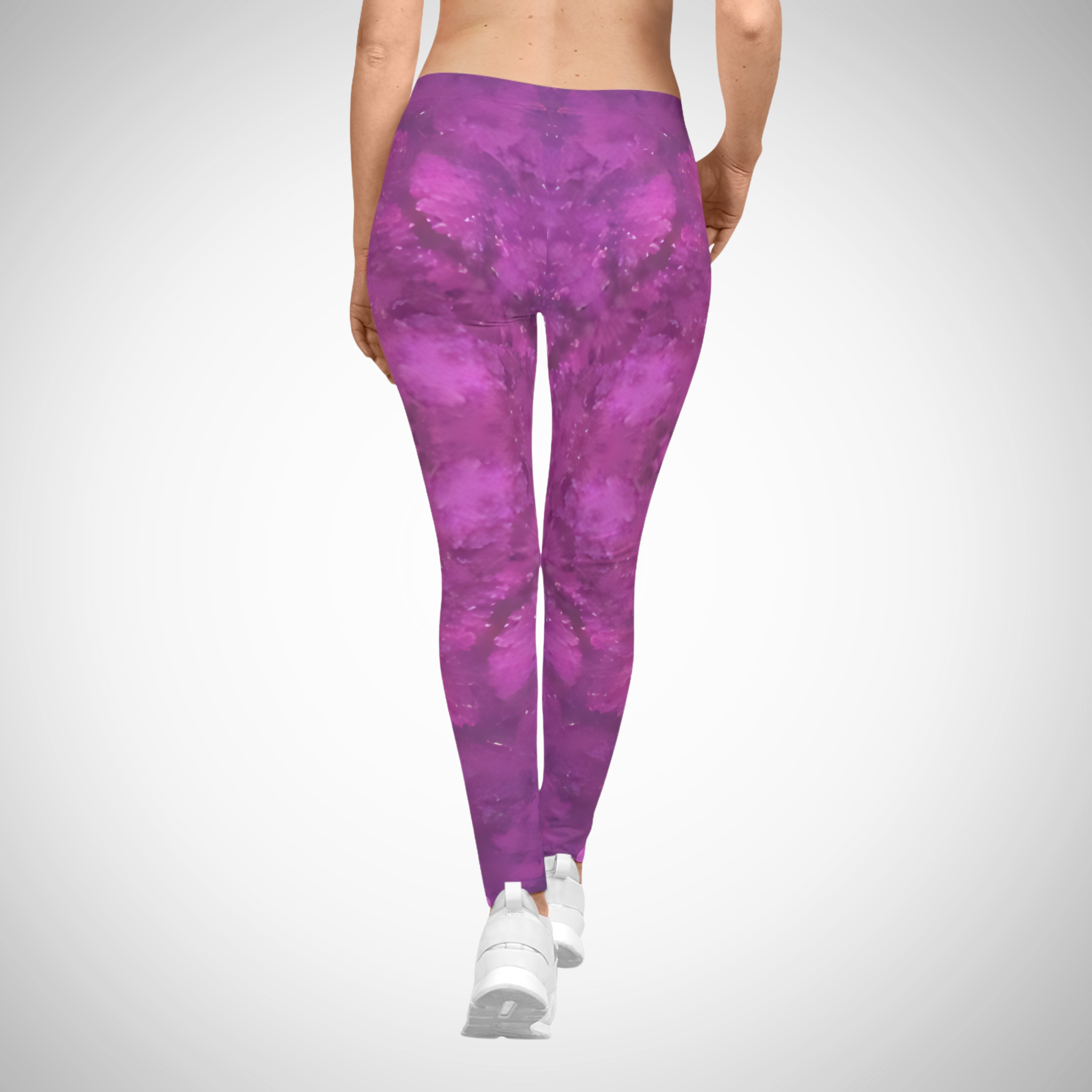 Bold Berry Women's Casual Leggings