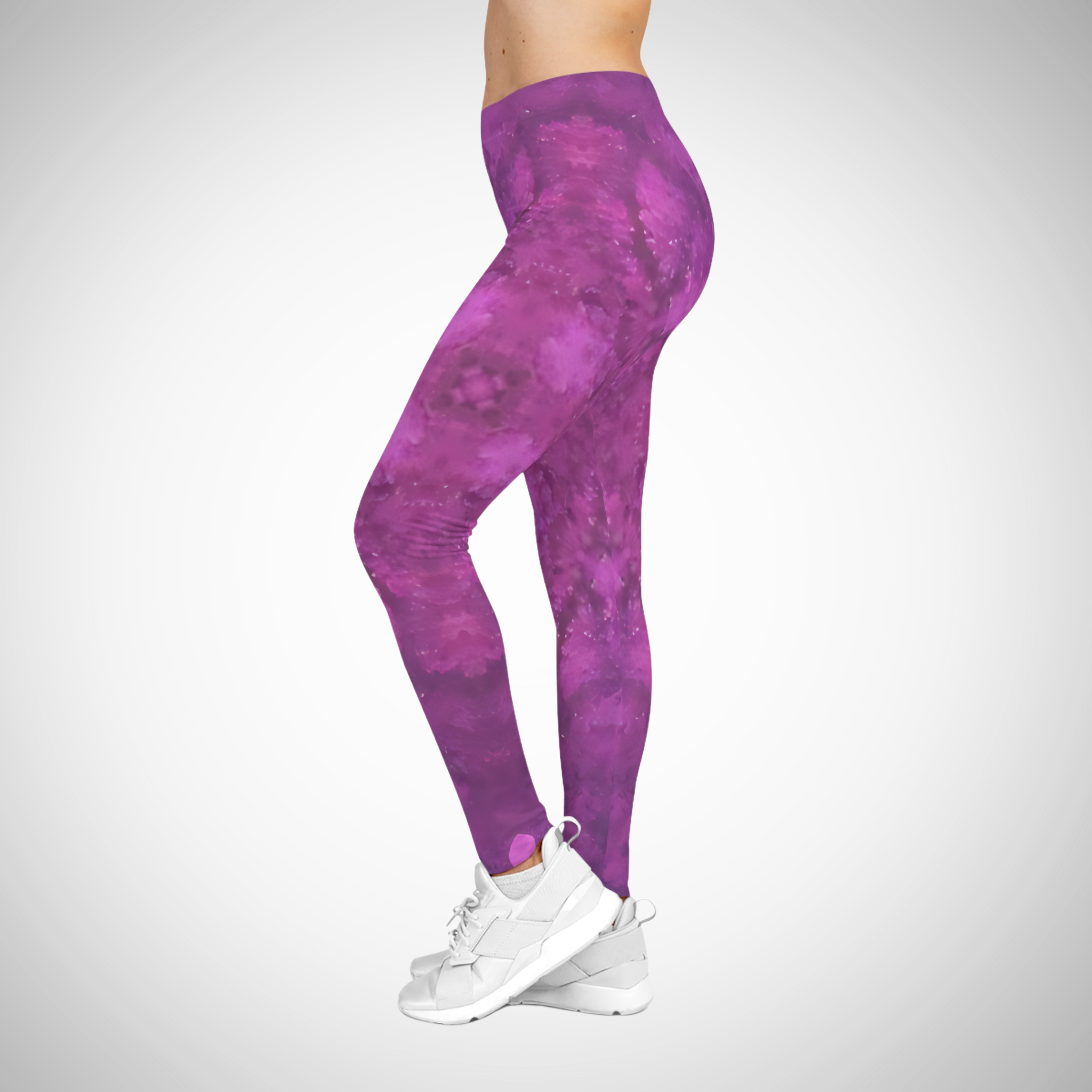 Bold Berry Women's Casual Leggings