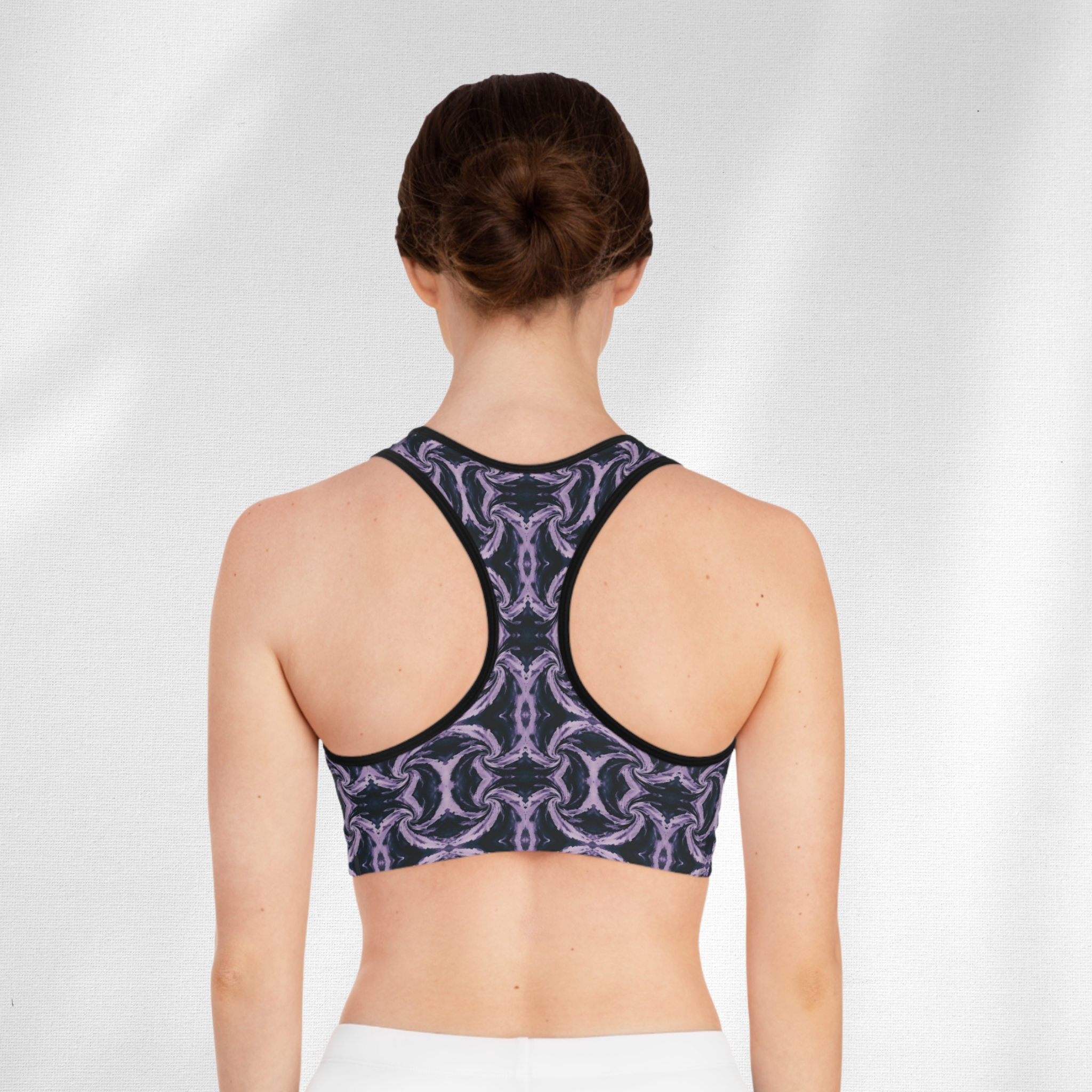 Phantom Ripple -Seamed Sports Bra