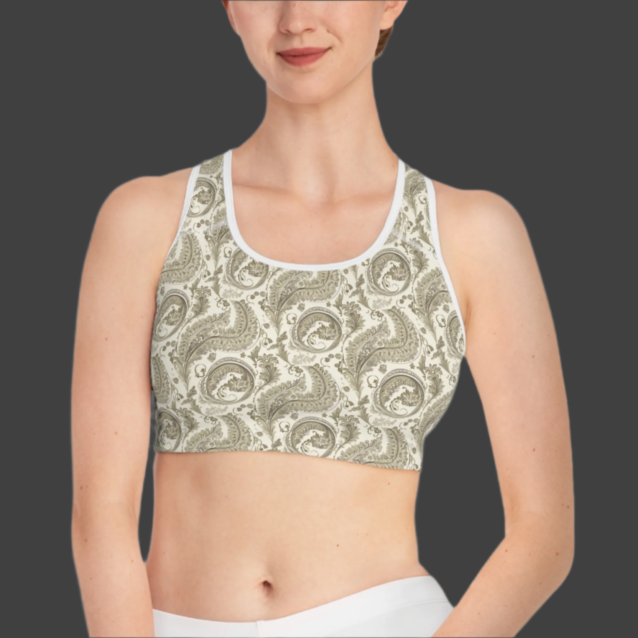 Timeless Grace - Seamed Sports Bra