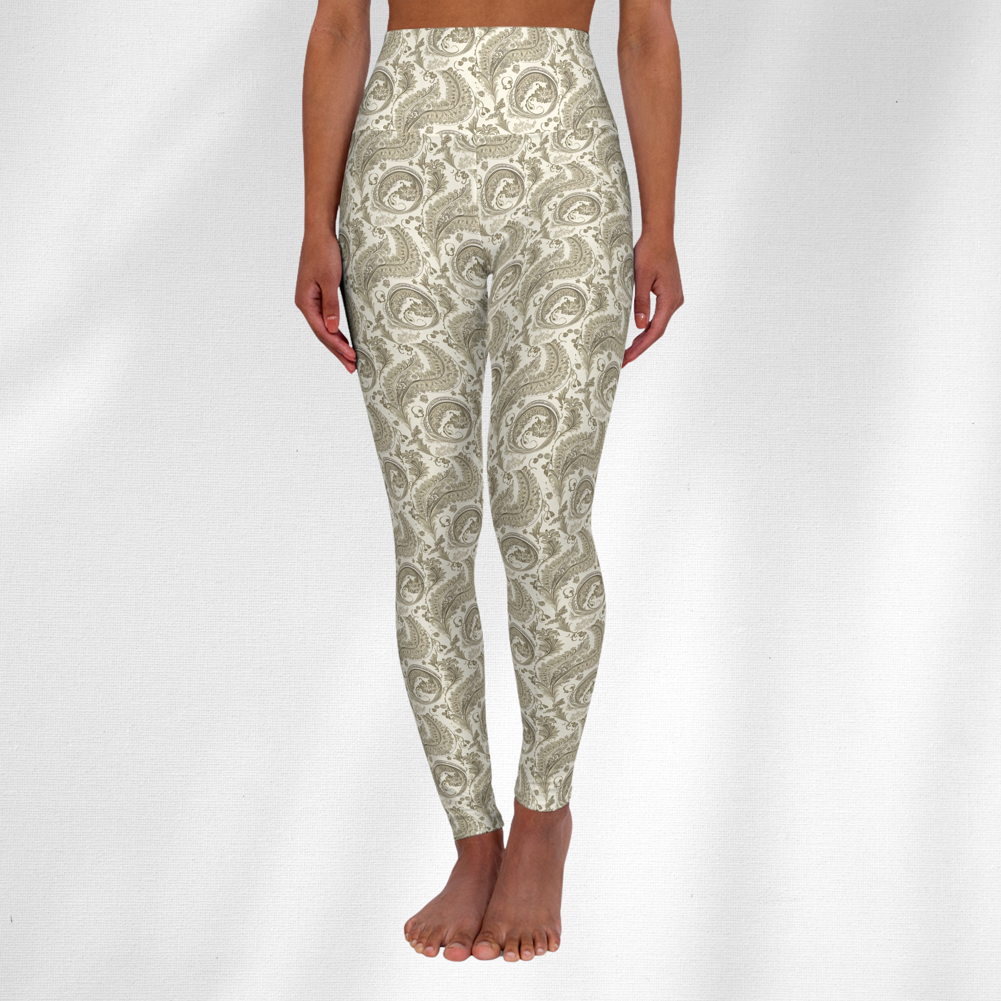 Timeless Grace - High Waisted Yoga Leggings