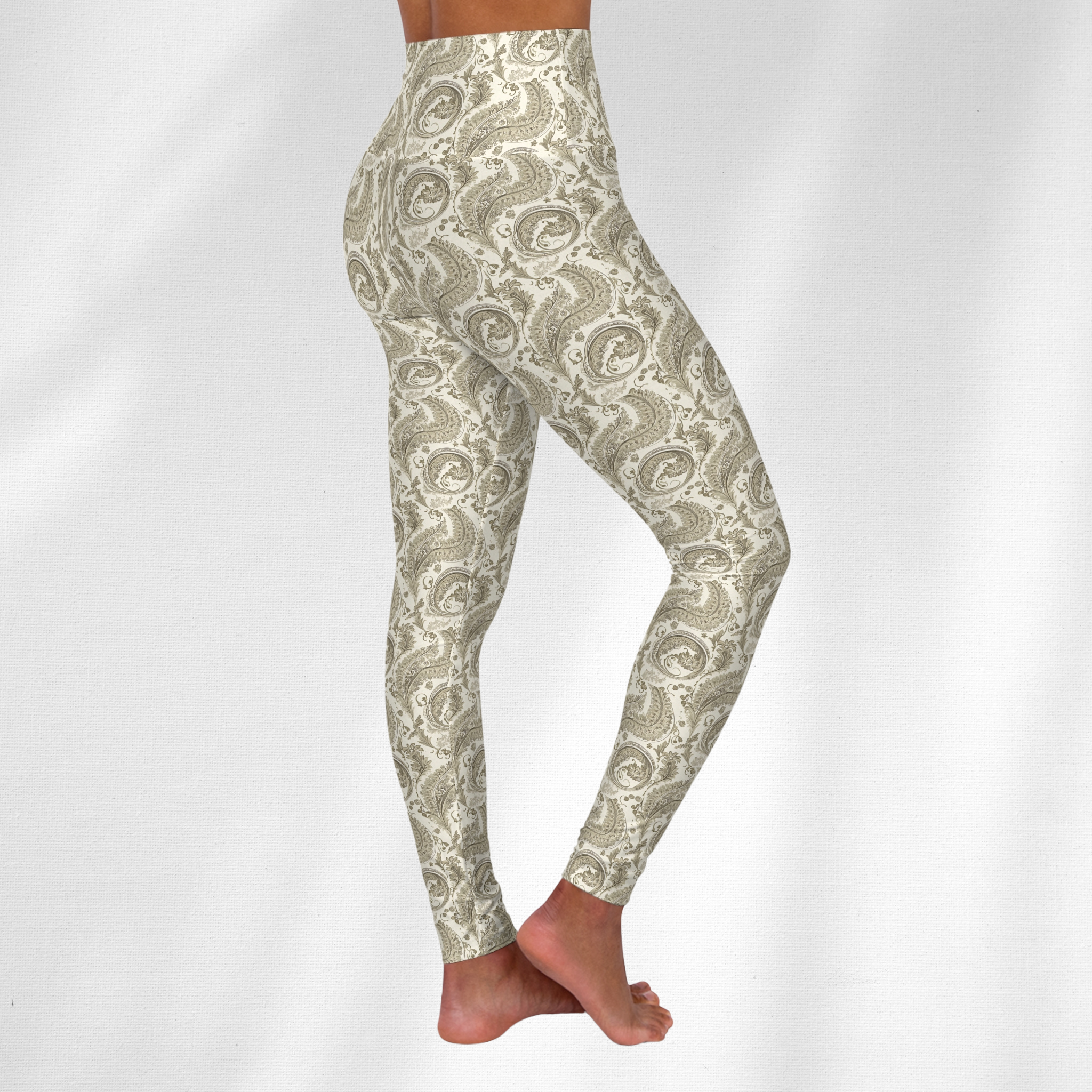Timeless Grace - High Waisted Yoga Leggings