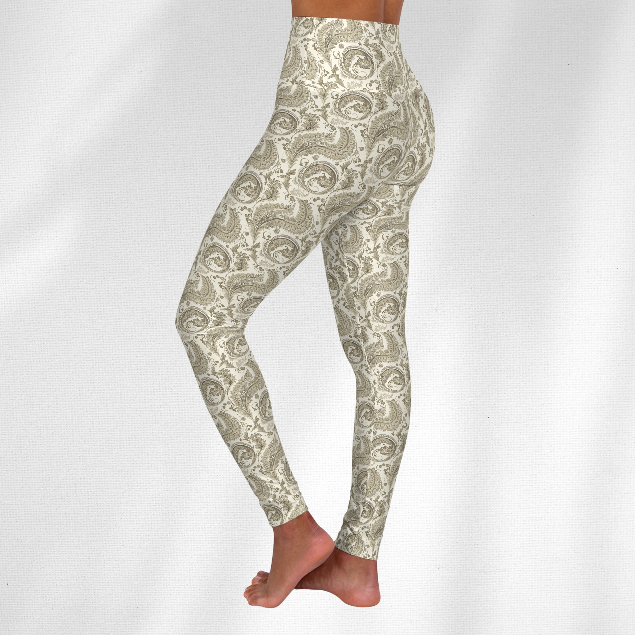 Timeless Grace - High Waisted Yoga Leggings