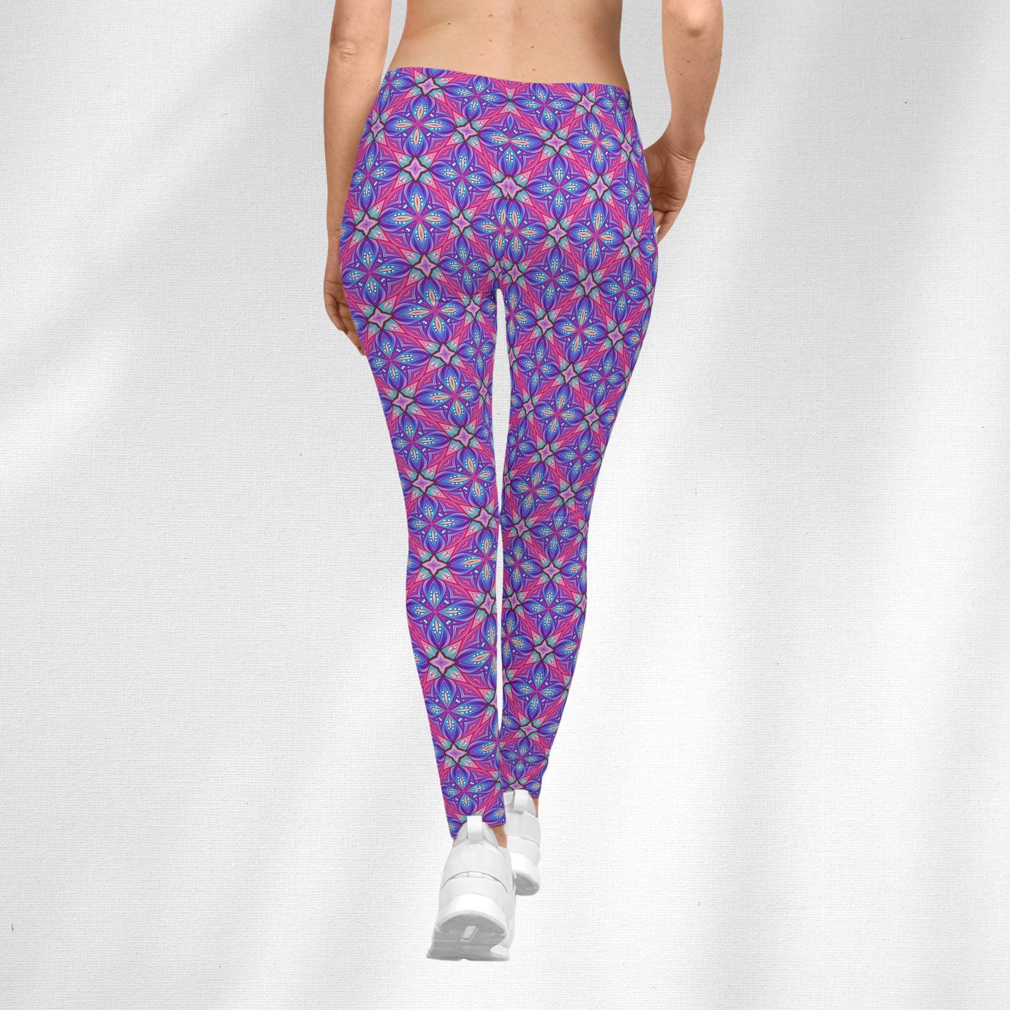 Vibrant Reverie - Women's Casual Leggings