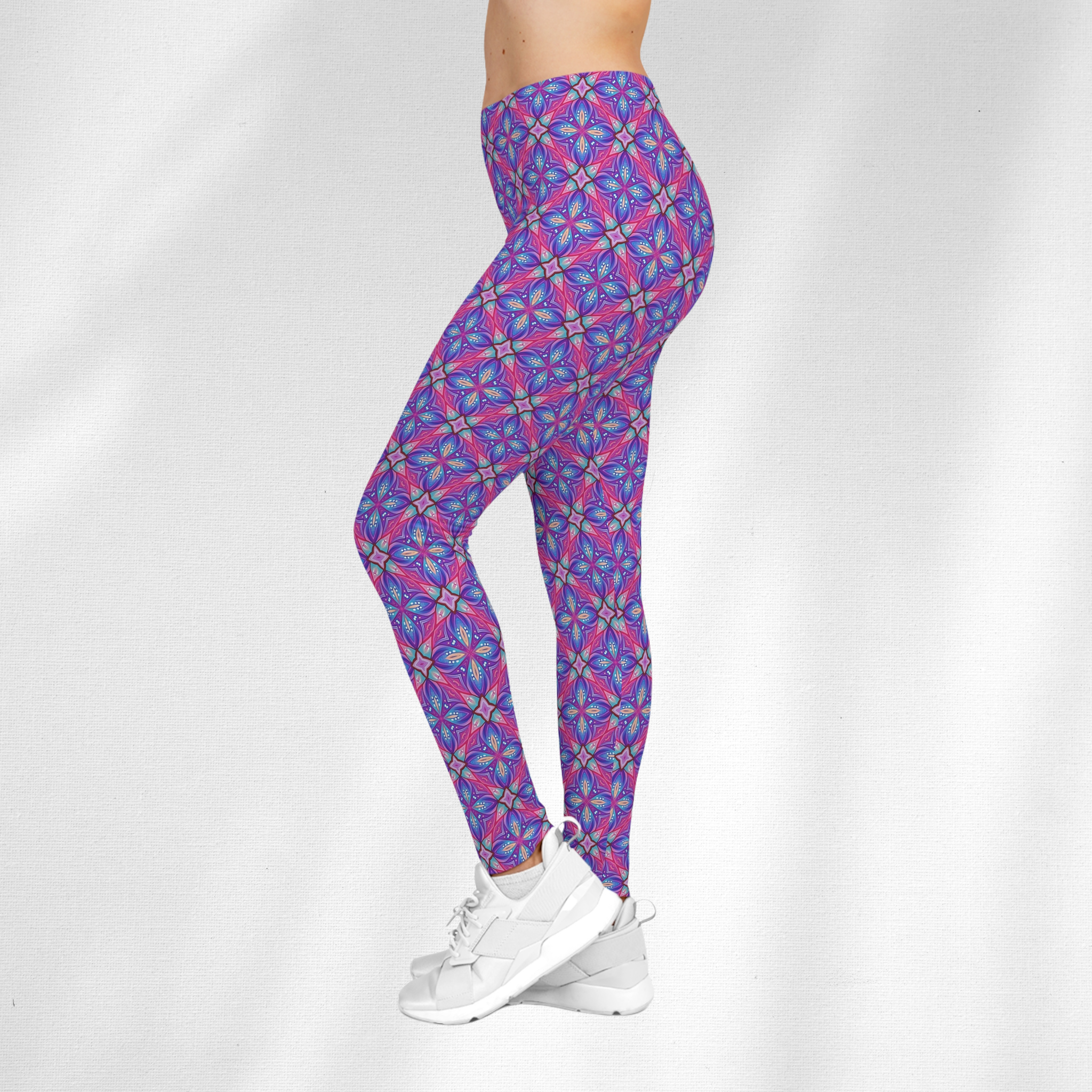 Vibrant Reverie - Women's Casual Leggings