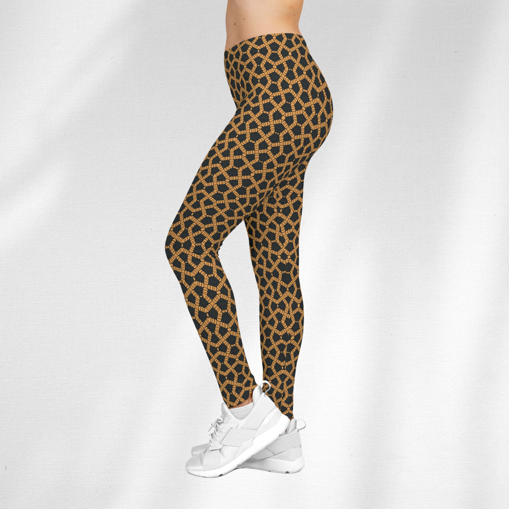 Chain On You! - Women's Casual Leggings
