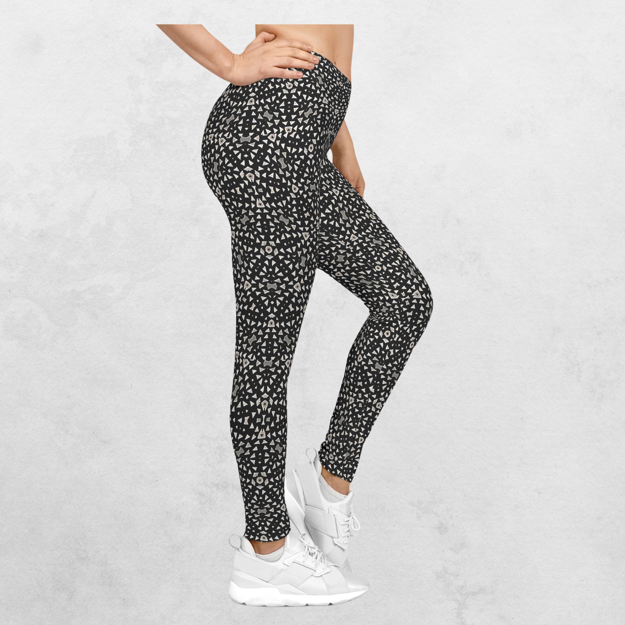 Chrome Star - Women's Casual Leggings