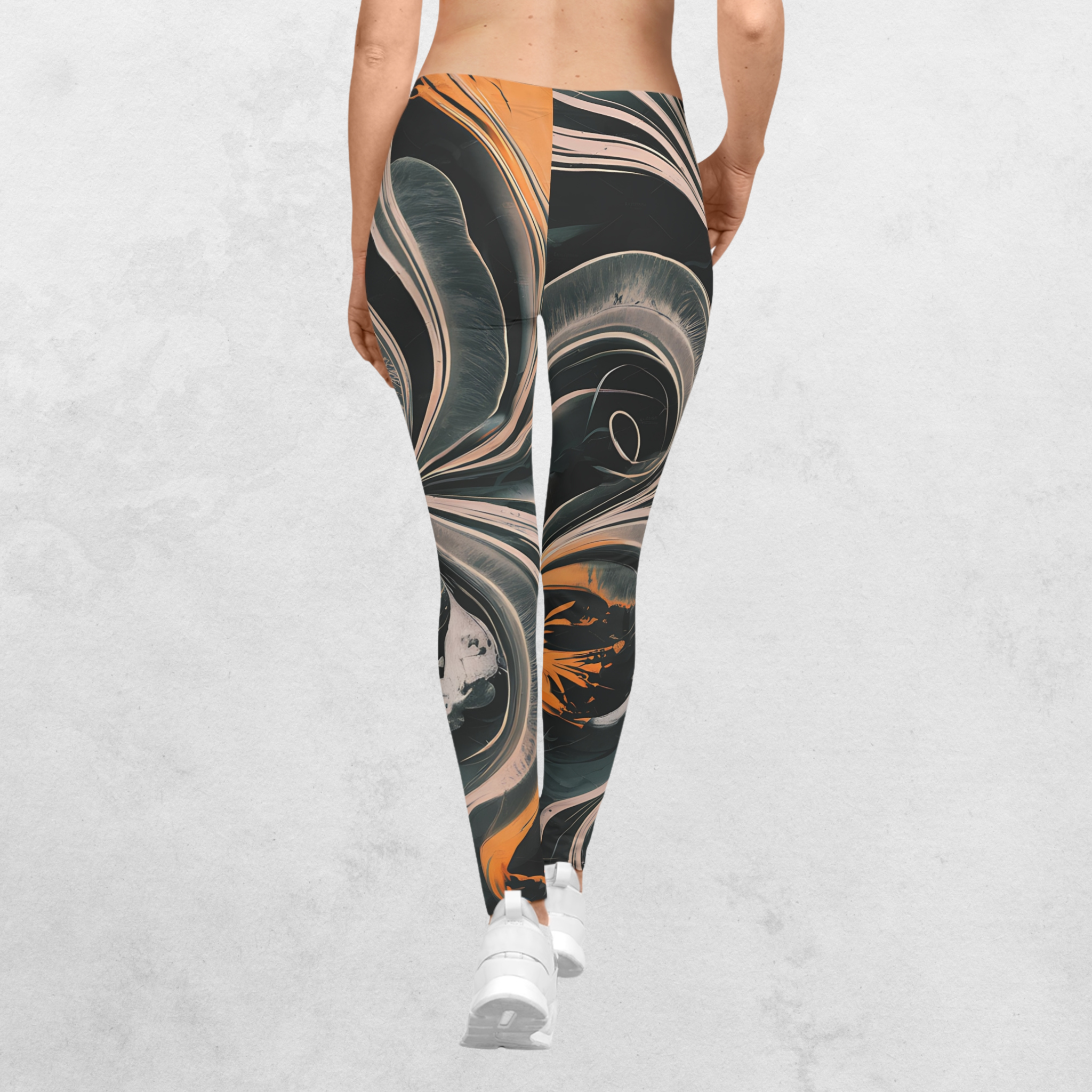 Midnight Flame Women's Casual Leggings