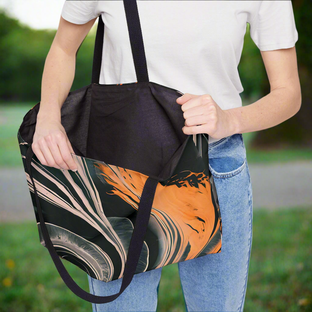 Midnight Flame Weekender Tote Bag