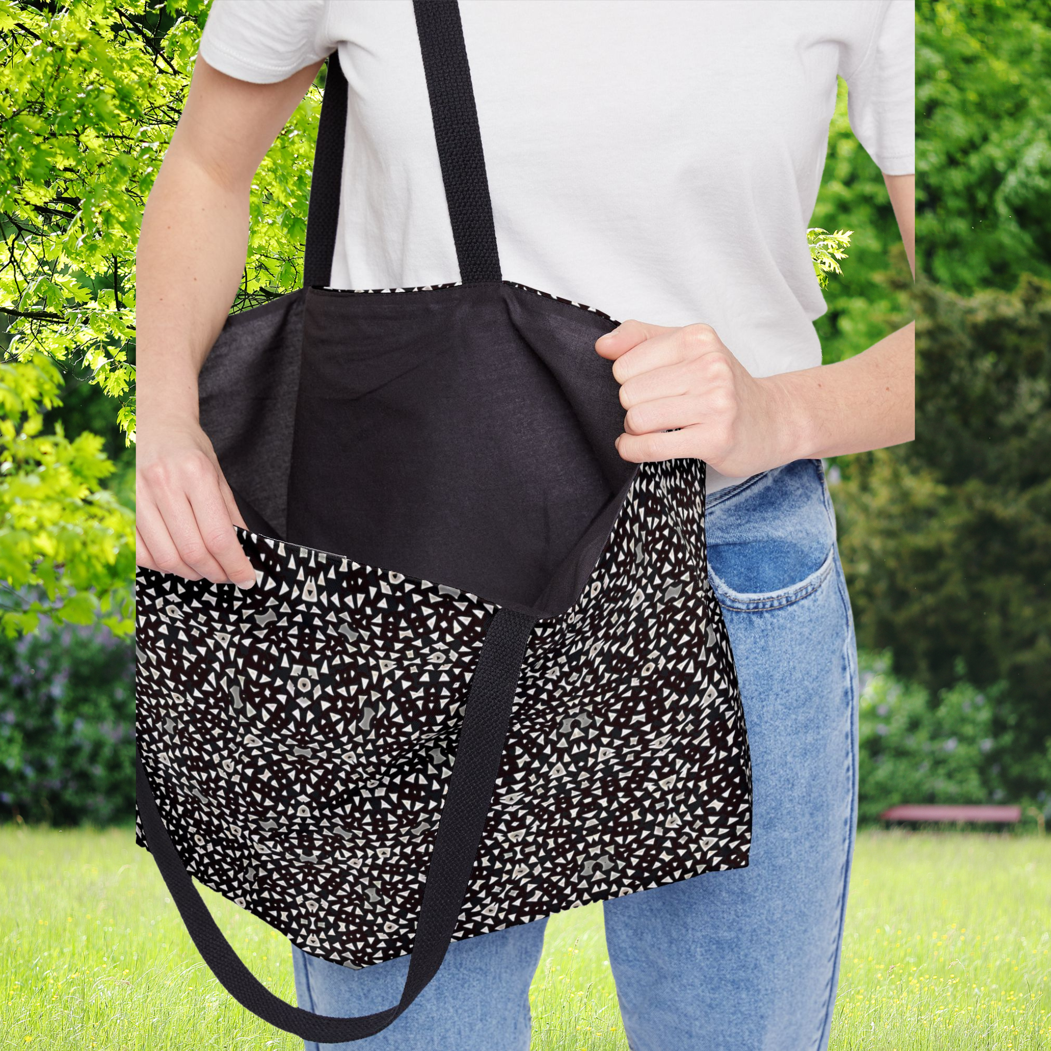 Chrome Star Weekender Tote Bag