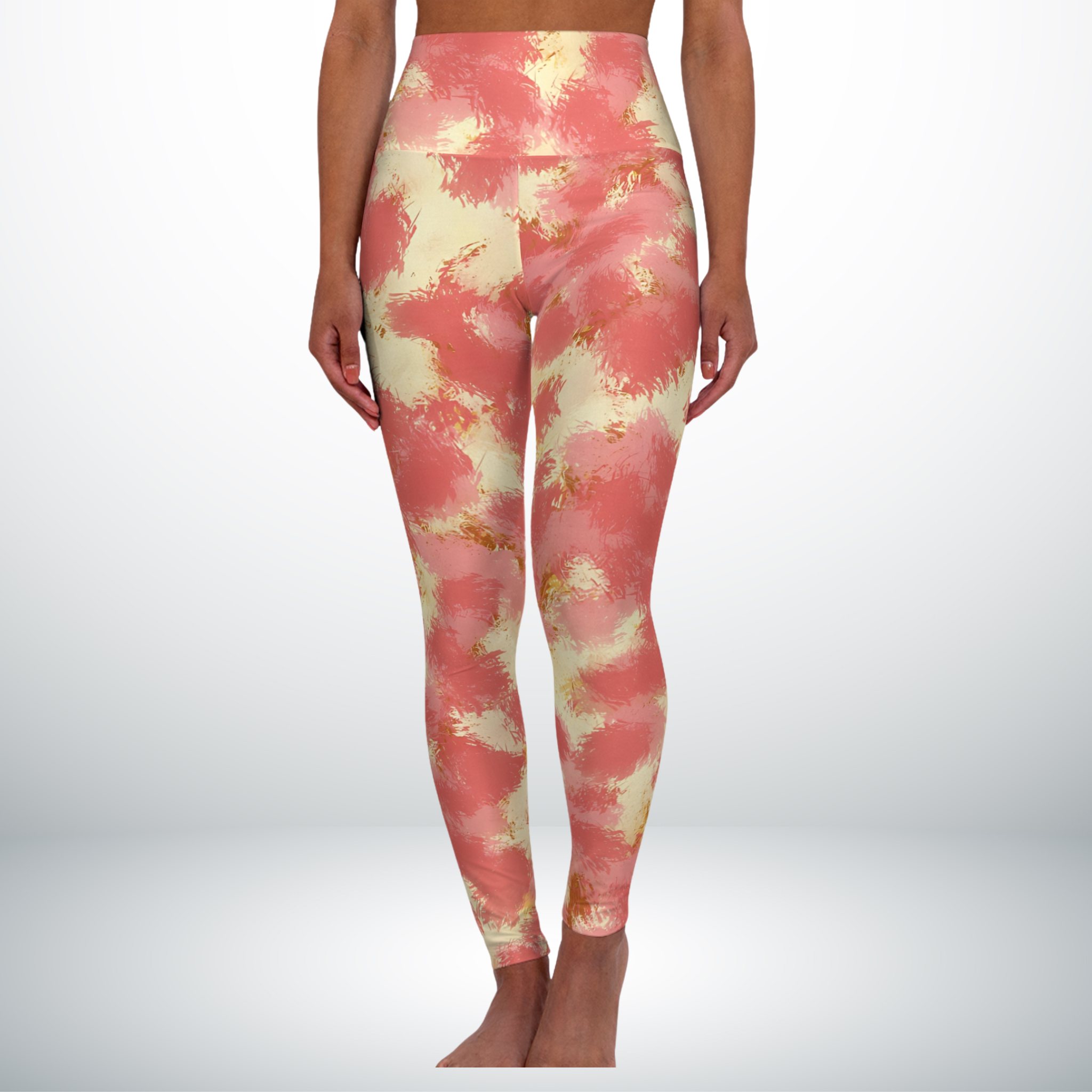 Pink Champagne - High Waisted Leggings