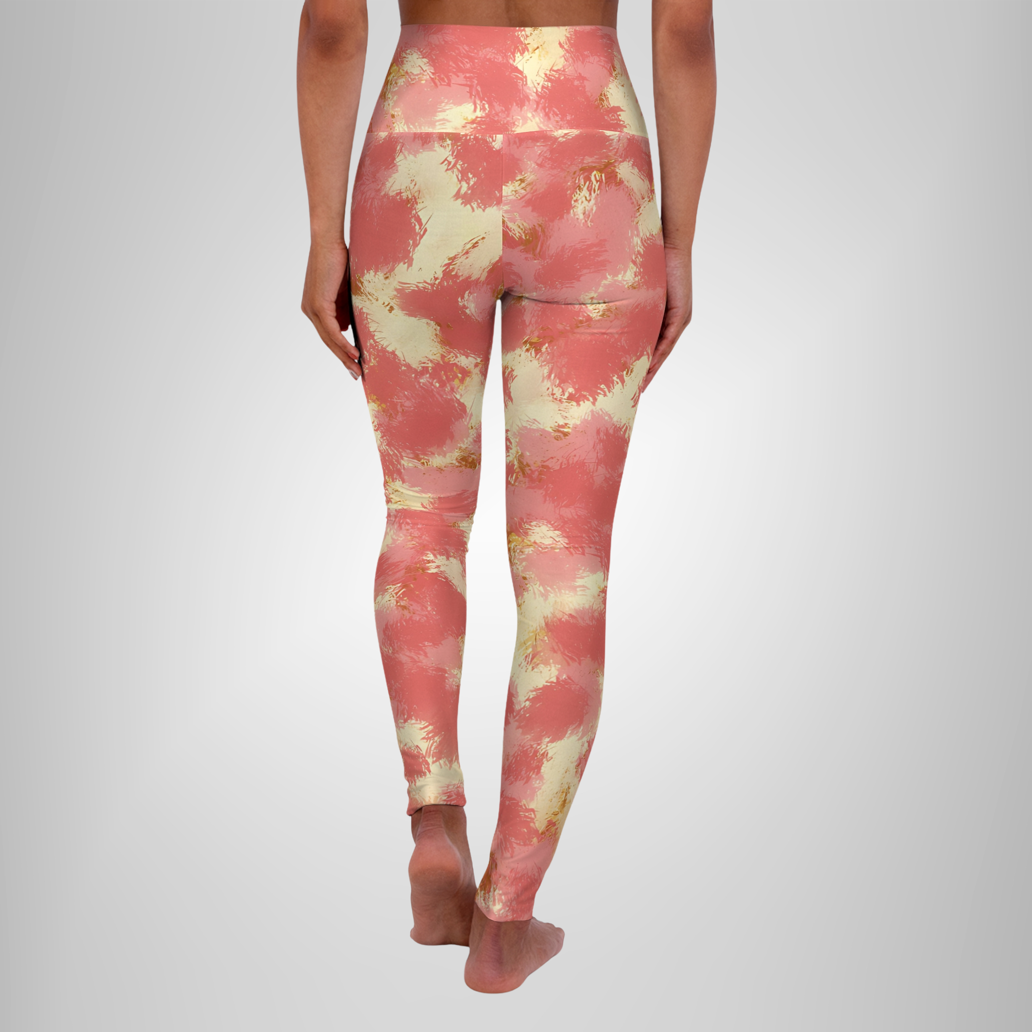 Pink Champagne - High Waisted Leggings