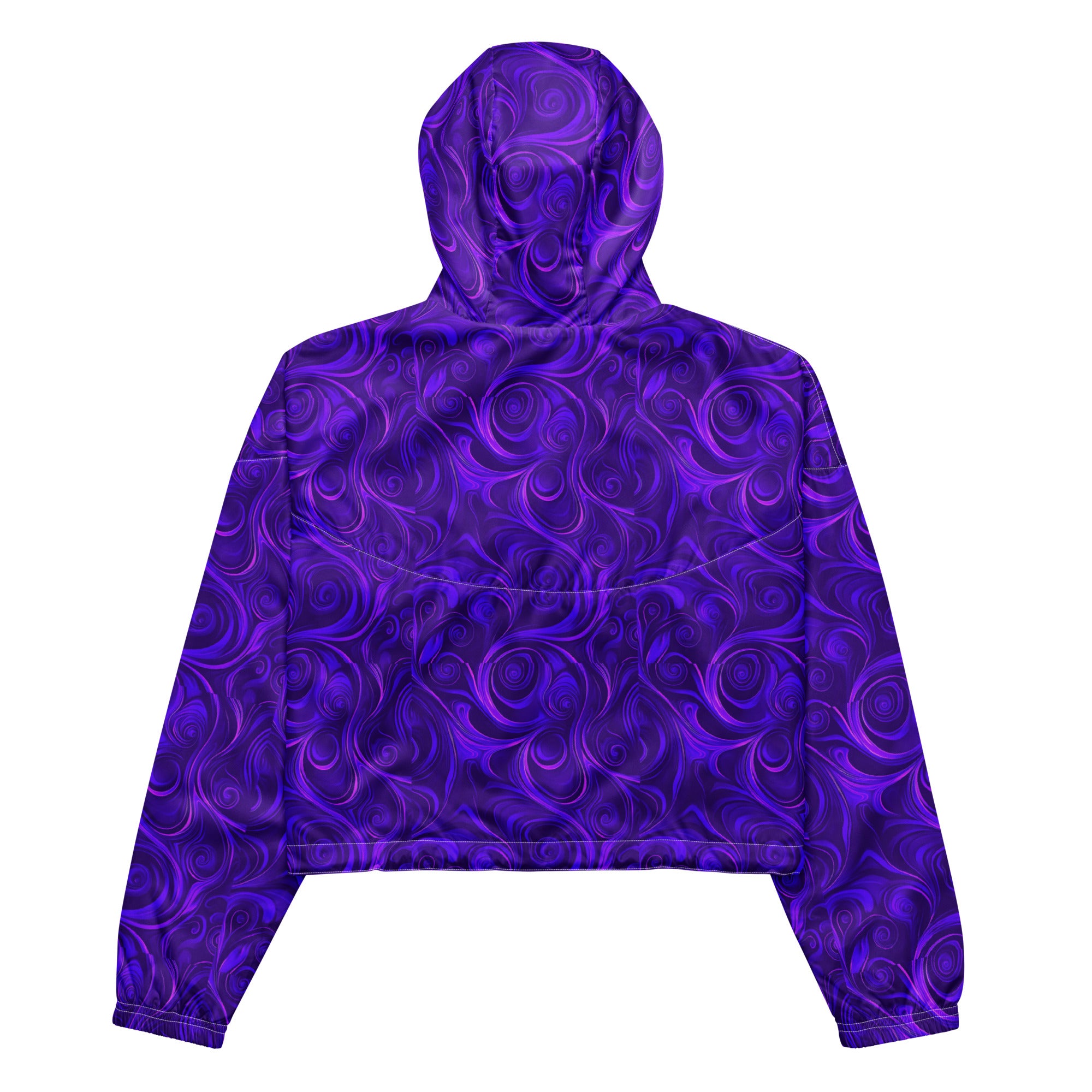 Electric Purple - Cropped Windbreaker