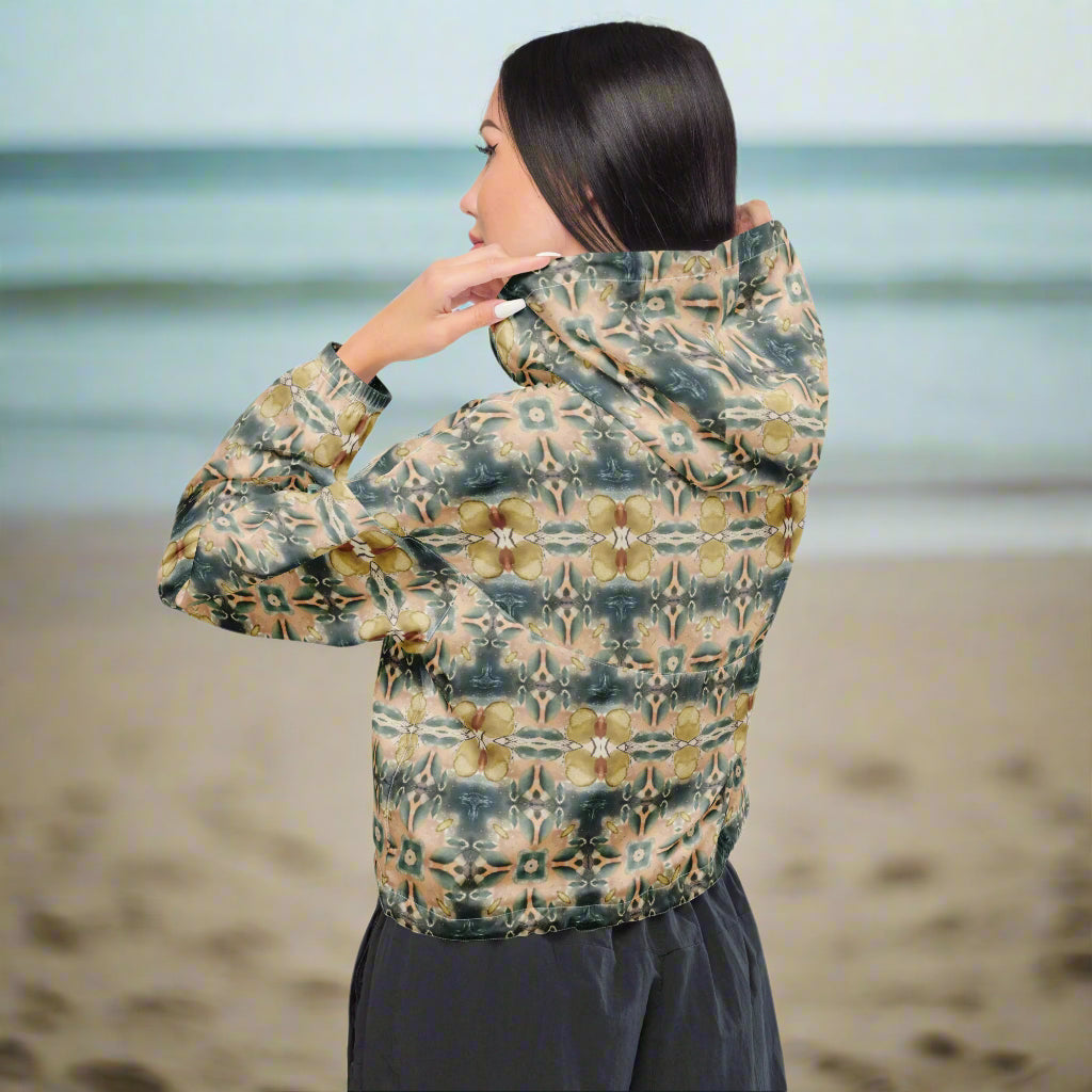 Sonoran Sands - Cropped Windbreaker
