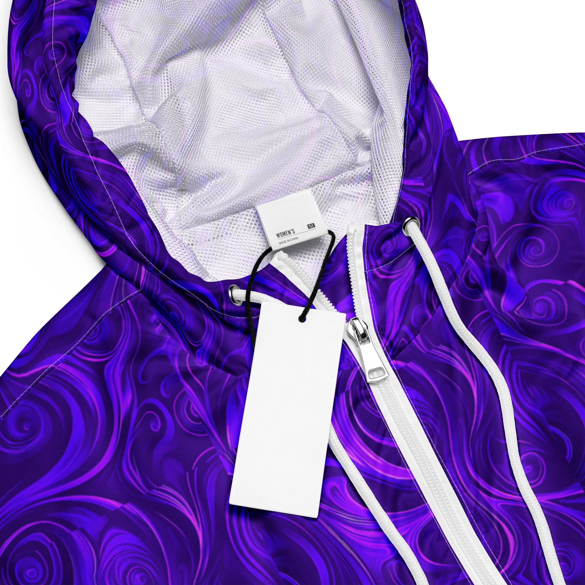 Electric Purple - Cropped Windbreaker