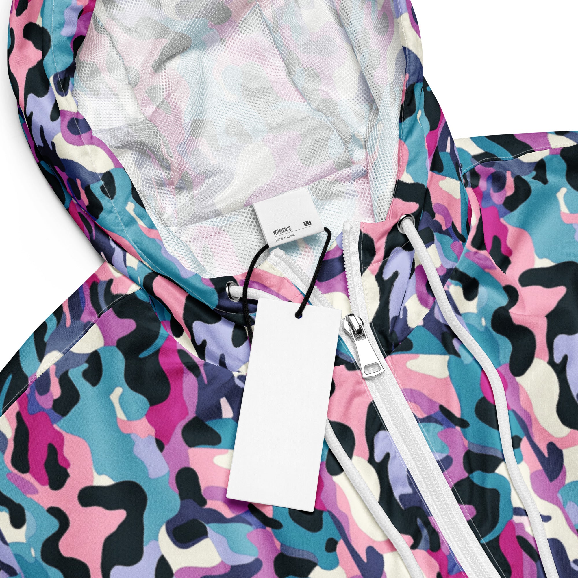 Lady Camouflage - Cropped Windbreaker