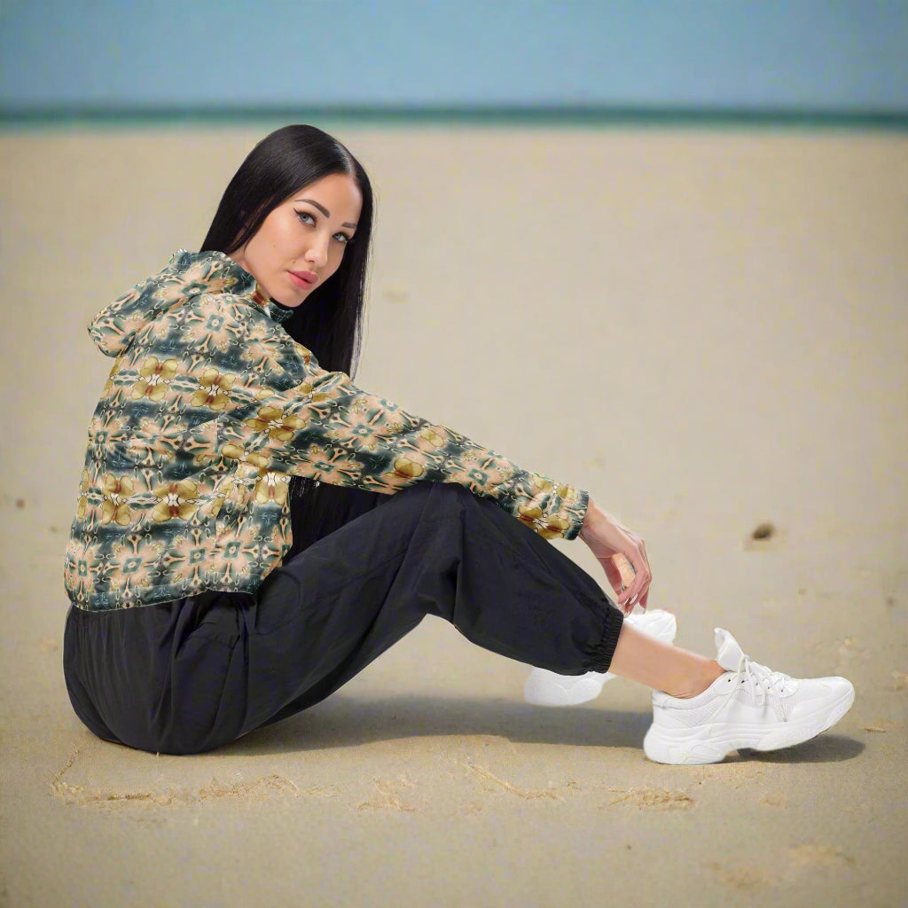 Sonoran Sands - Cropped Windbreaker