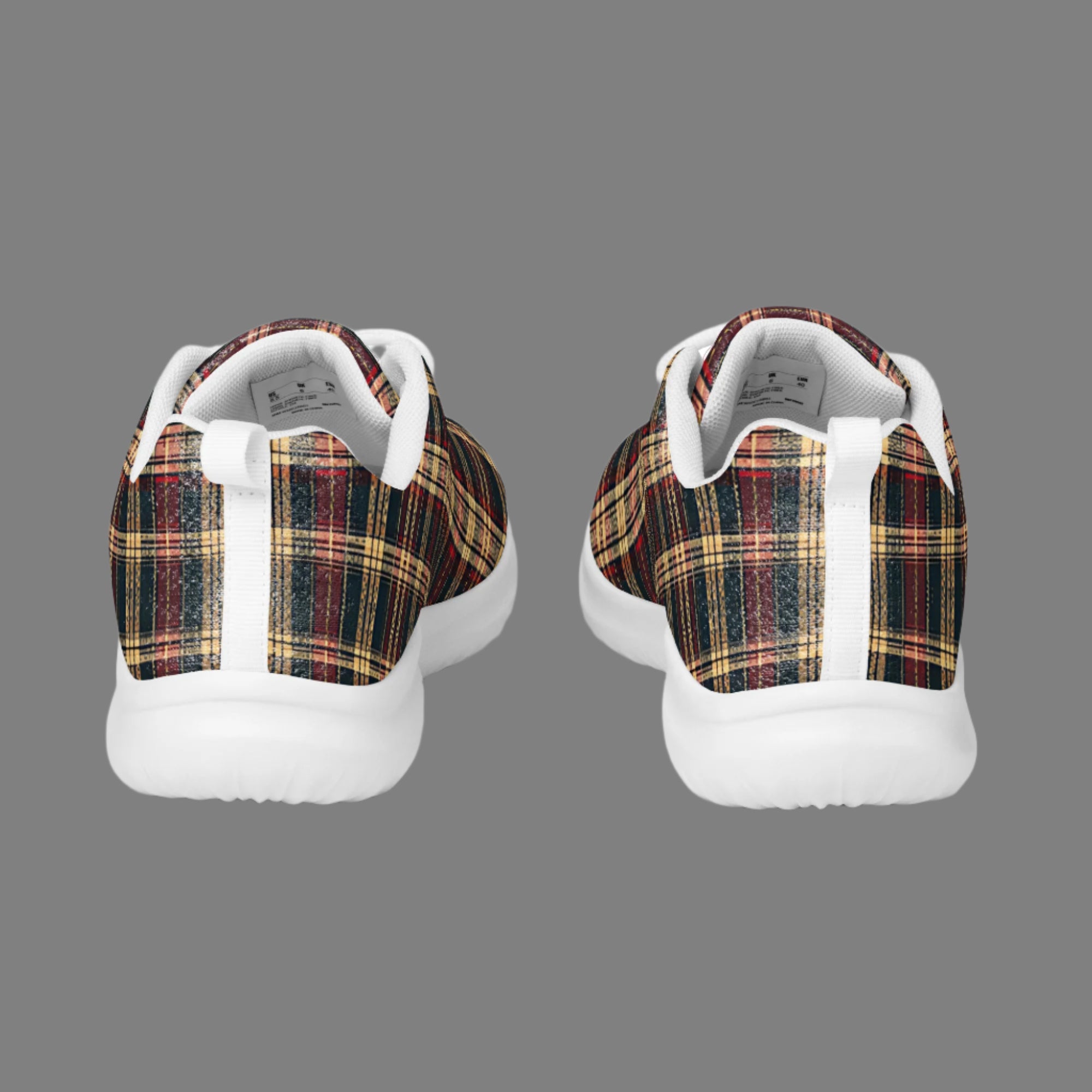 Plaid Allure - Sneakers