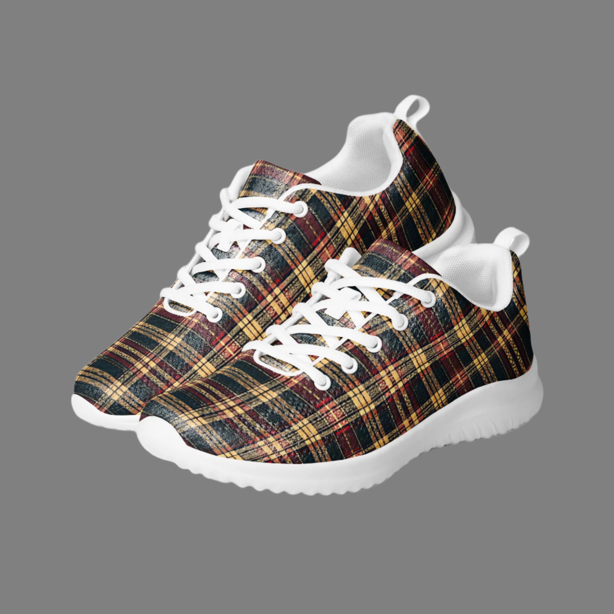 Plaid Allure - Sneakers